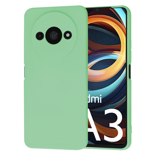 Pouzdro pro Xiaomi Redmi A3x / A3, Techsuit, SoftFlex, Světle zelené
