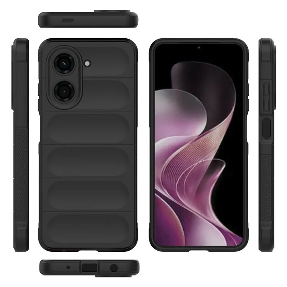 Pouzdro pro Xiaomi Redmi A5 4G (Regionální), Techsuit, Magic Shield, Černé