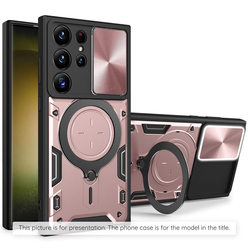 Pouzdro pro Xiaomi Redmi A5 4G (Standard), Techsuit, CamGuard Pro, Růžovo-zlaté