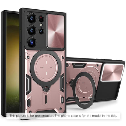 Pouzdro pro Xiaomi Redmi A5 4G (Standard), Techsuit, CamGuard Pro, Růžovo-zlaté