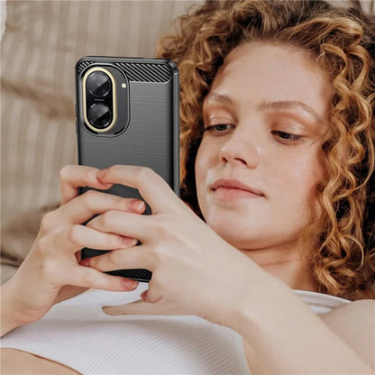 Pouzdro pro Xiaomi Redmi A5 4G (Standard), Techsuit, Carbon, Černé