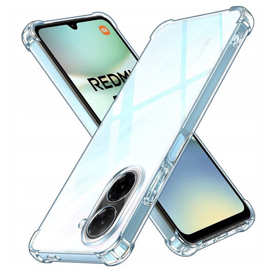 Pouzdro pro Xiaomi Redmi A5 4G (Standard), Techsuit, nárazuvzdorné průhledné, transparentní