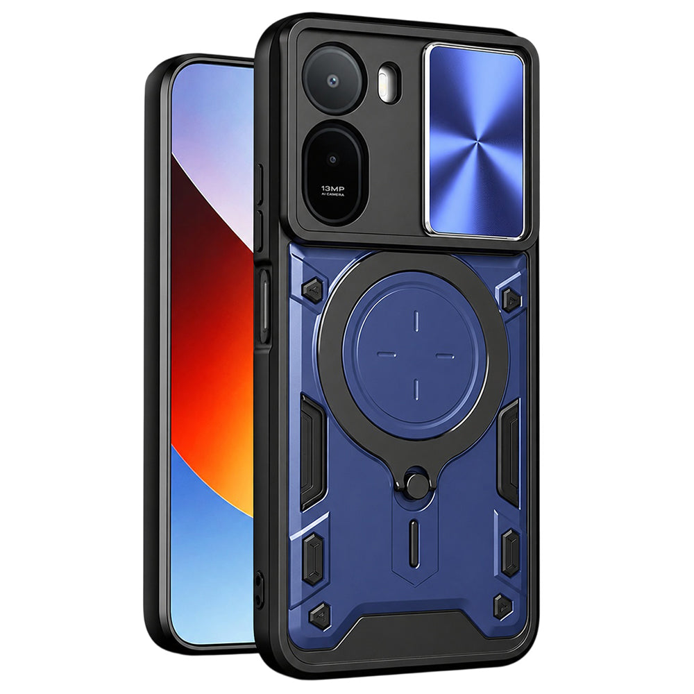 Pouzdro pro Xiaomi Redmi A7 Pro 4G, Techsuit, CamGuard Pro, Modré