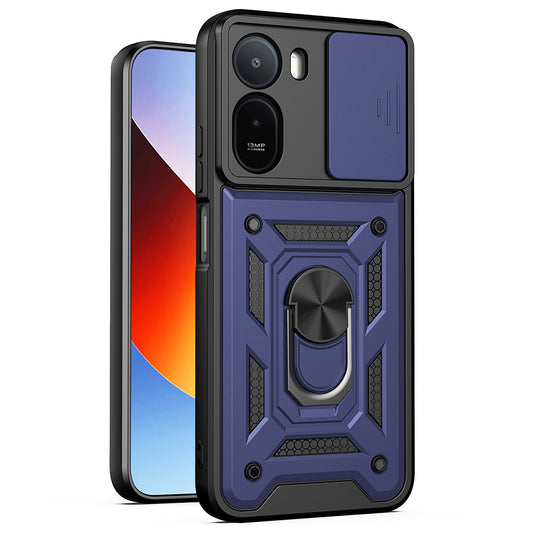 Pouzdro pro Xiaomi Redmi A7 Pro 4G, Techsuit, CamShield, Modré