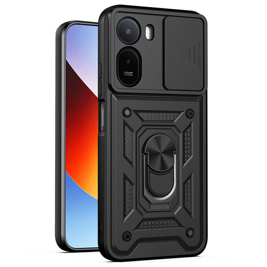 Pouzdro pro Xiaomi Redmi A7 Pro 4G, Techsuit, CamShield, Černé