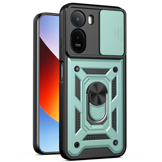 Pouzdro pro Xiaomi Redmi A7 Pro 4G, Techsuit, CamShield, Zelené