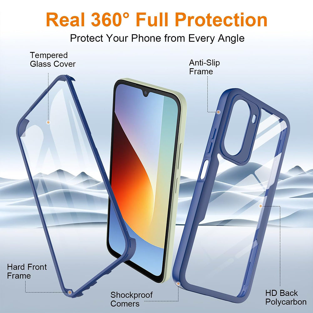 Pouzdro pro Xiaomi Redmi A7 Pro 4G, Techsuit, ColorVerse 360, Modré