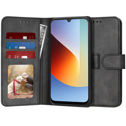 Pouzdro pro Xiaomi Redmi A7 Pro 4G, Techsuit, Diary Book, Černé