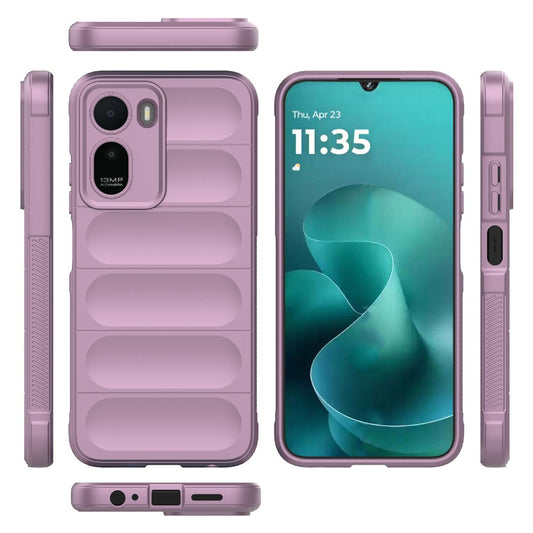 Pouzdro pro Xiaomi Redmi A7 Pro 4G, Techsuit, Magic Shield, Fialové