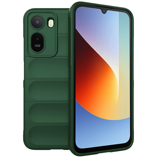 Pouzdro pro Xiaomi Redmi A7 Pro 4G, Techsuit, Magic Shield, Zelené