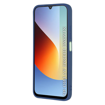 Pouzdro pro Xiaomi Redmi A7 Pro 4G, Techsuit, SoftFlex, Tmavě modrá