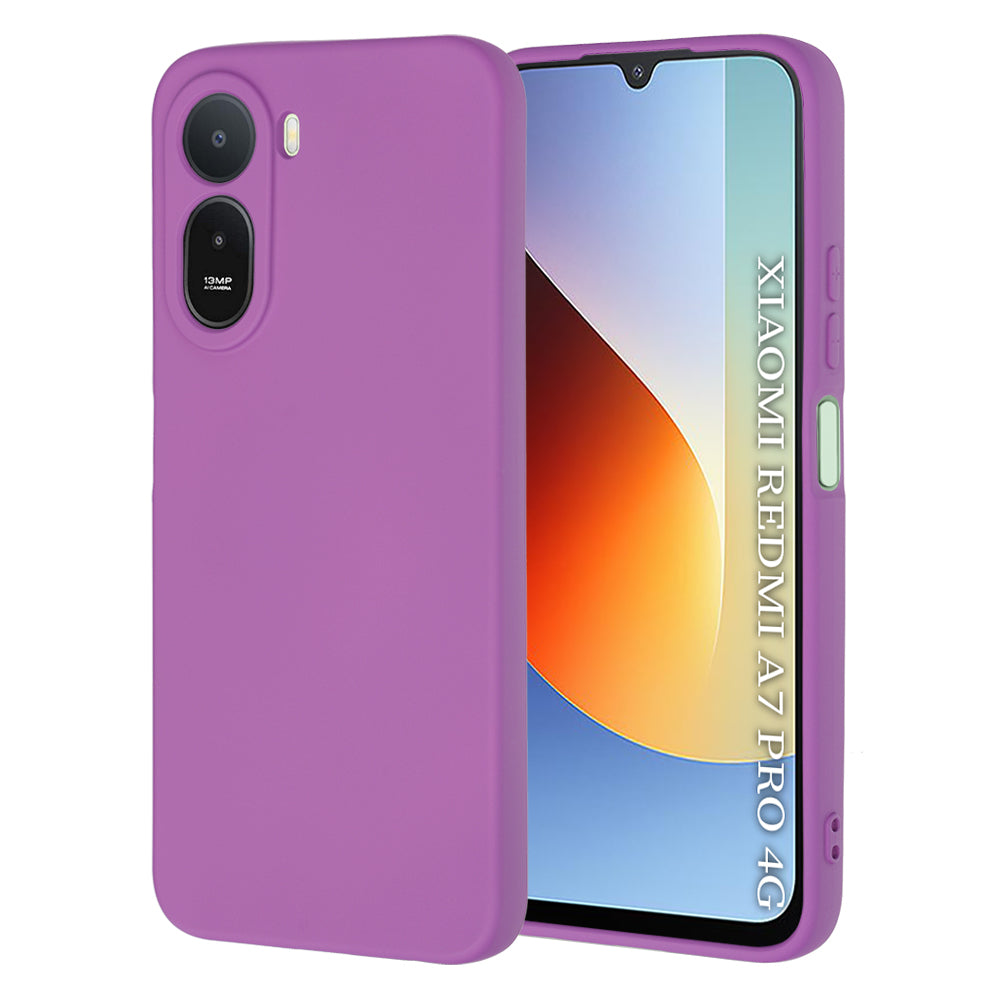 Pouzdro pro Xiaomi Redmi A7 Pro 4G, Techsuit, SoftFlex, Fialové