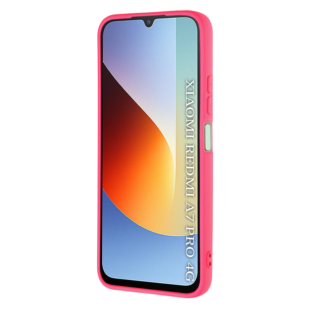Pouzdro pro Xiaomi Redmi A7 Pro 4G, Techsuit, SoftFlex, Tmavě růžové