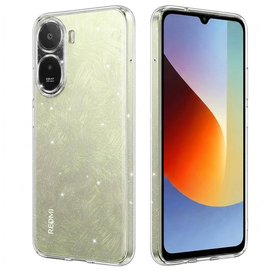 Pouzdro pro Xiaomi Redmi A7 Pro 4G, Techsuit, SparkleSkin, Průhledné