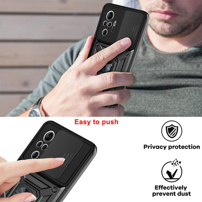 Pouzdro pro Xiaomi Redmi Note 10 Pro Max / Note 10 Pro, Techsuit, CamShield, Černé