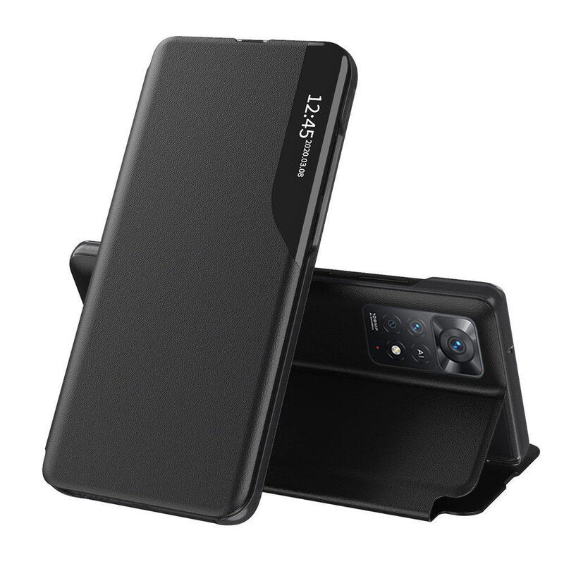 Pouzdro pro Xiaomi Redmi Note 12 Pro 4G / Note 11 Pro 5G / Note 11 Pro, Techsuit, eFold, Černé