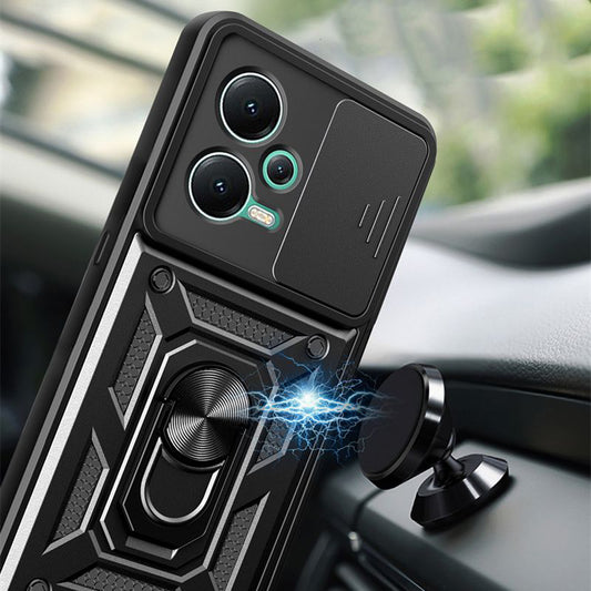 Pouzdro pro Xiaomi Redmi Note 12 Pro+, Techsuit, CamShield, Černé