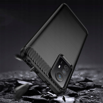 Pouzdro pro Xiaomi Redmi Note 12S, Techsuit, Carbon, Černá