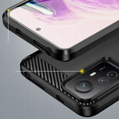 Pouzdro pro Xiaomi Redmi Note 12S, Techsuit, Carbon, Černá