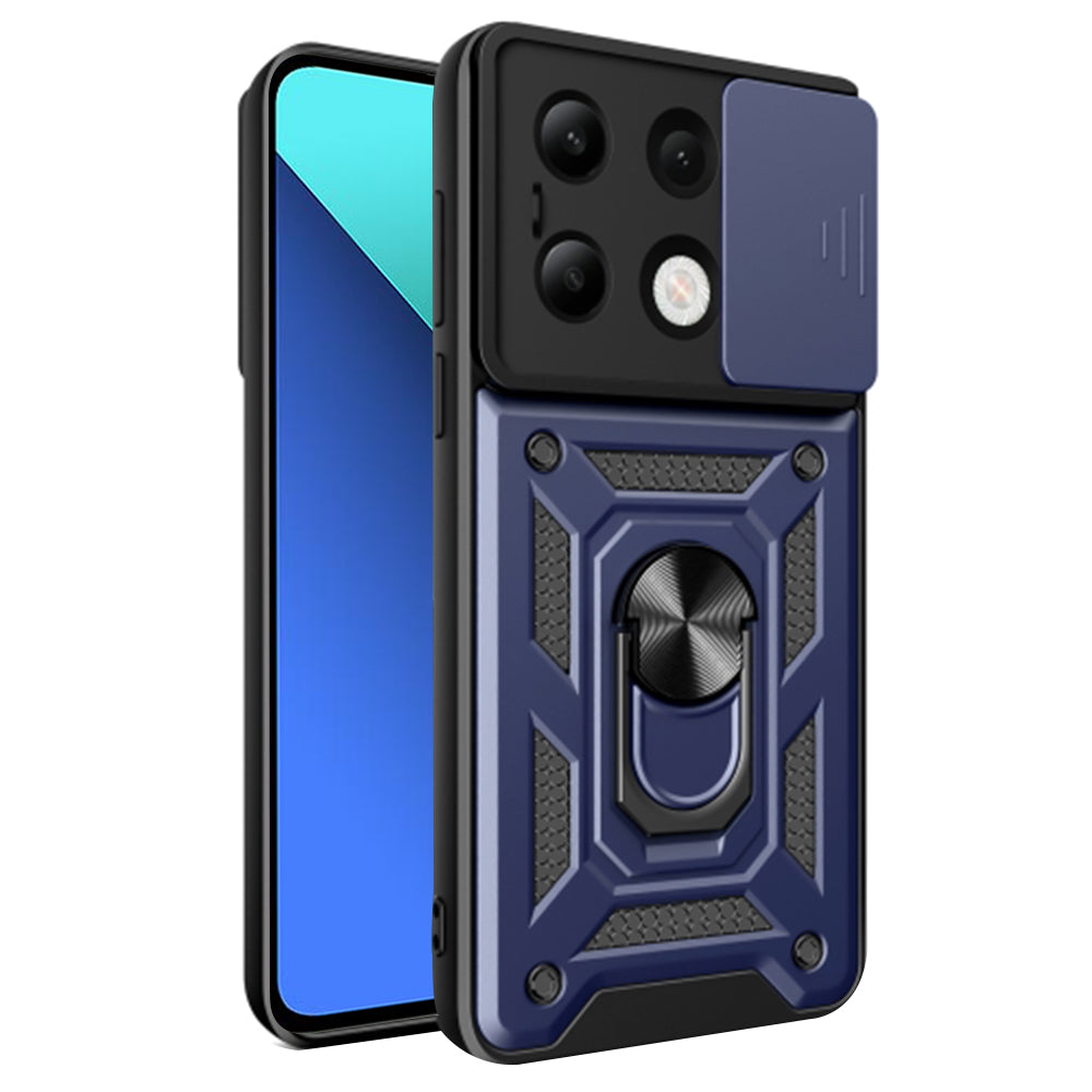 Pouzdro pro Xiaomi Redmi Note 13 4G, Techsuit, CamShield, Modré
