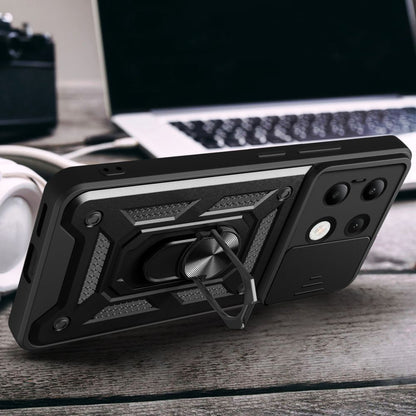 Pouzdro pro Xiaomi Redmi Note 13 4G, Techsuit, CamShield, Modré