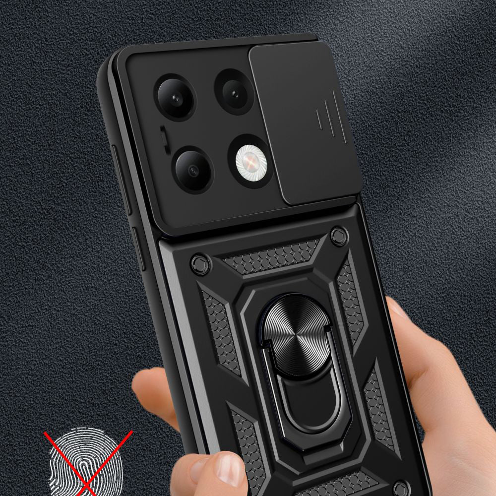 Pouzdro pro Xiaomi Redmi Note 13 4G, Techsuit, CamShield, Modré
