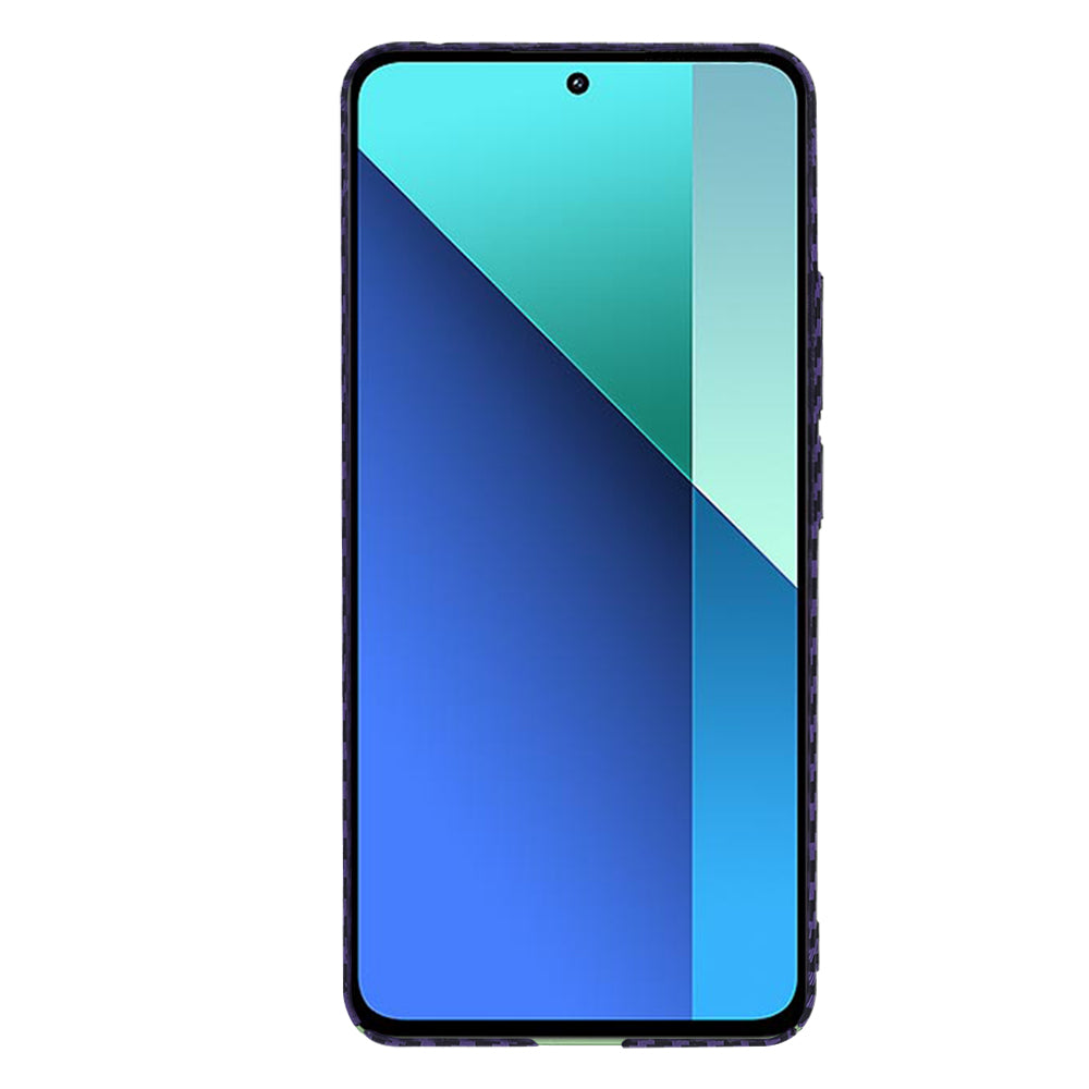 Pouzdro pro Xiaomi Redmi Note 13 4G, Techsuit, Carbonite FiberShell, Fialové