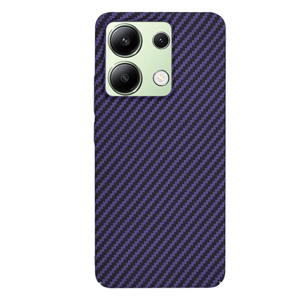 Pouzdro pro Xiaomi Redmi Note 13 4G, Techsuit, Carbonite FiberShell, Fialové