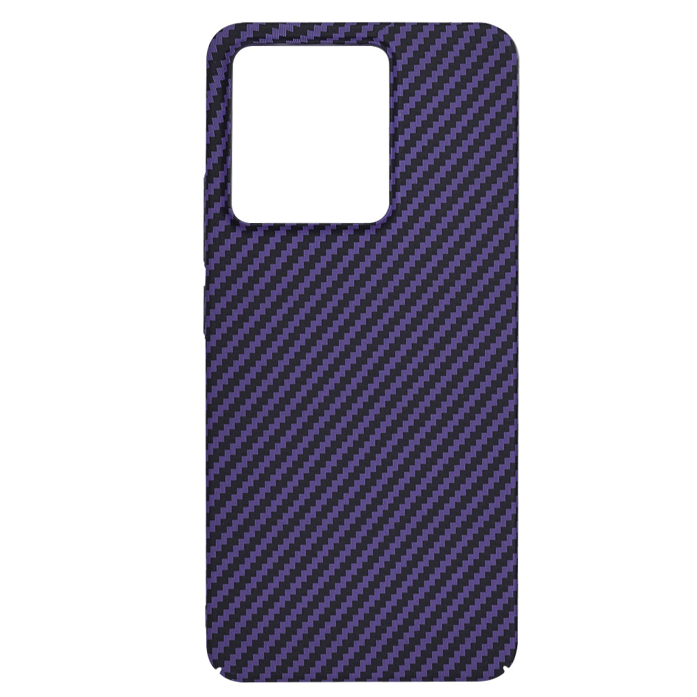 Pouzdro pro Xiaomi Redmi Note 13 4G, Techsuit, Carbonite FiberShell, Fialové