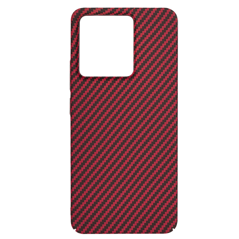 Case for Xiaomi Redmi Note 13 4G, Techsuit, Carbonite FiberShell, Red