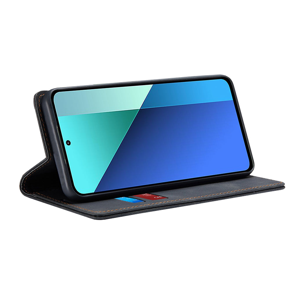 Pouzdro pro Xiaomi Redmi Note 13 4G, Techsuit, Confy, Černé