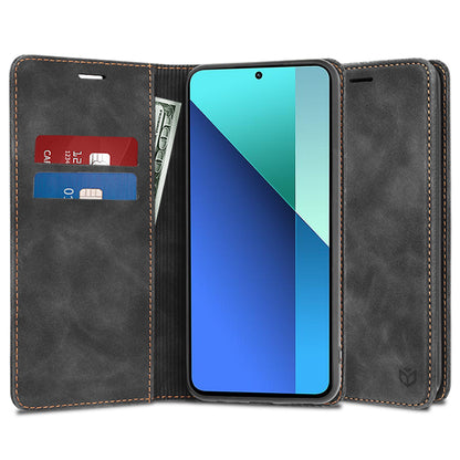 Pouzdro pro Xiaomi Redmi Note 13 4G, Techsuit, Confy, Černé