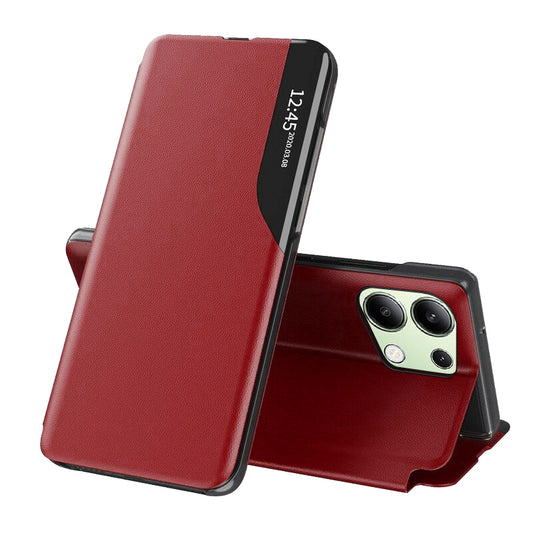 Pouzdro pro Xiaomi Redmi Note 13 4G, Techsuit, eFold, červené