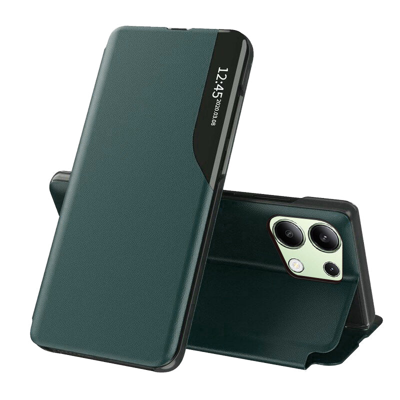 Pouzdro pro Xiaomi Redmi Note 13 4G, Techsuit, eFold, Zelené