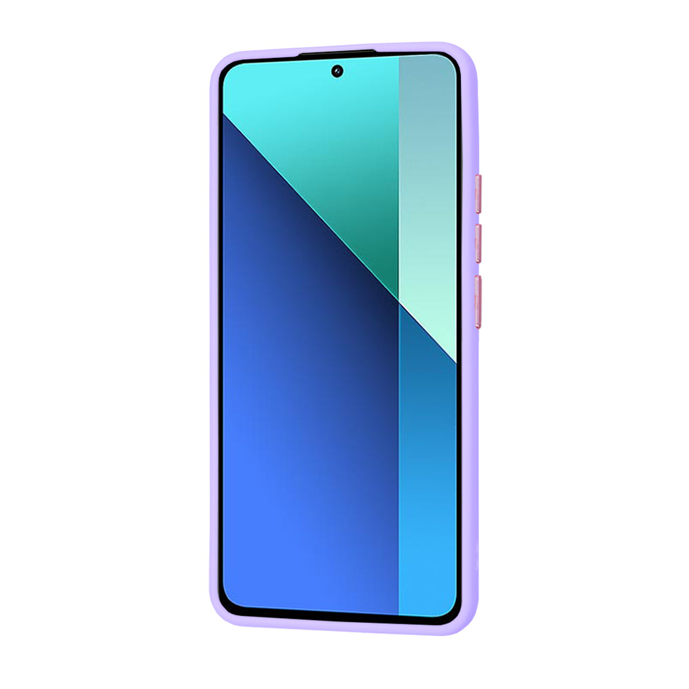 Pouzdro pro Xiaomi Redmi Note 13 4G, Techsuit, HaloFrost, Světle fialové