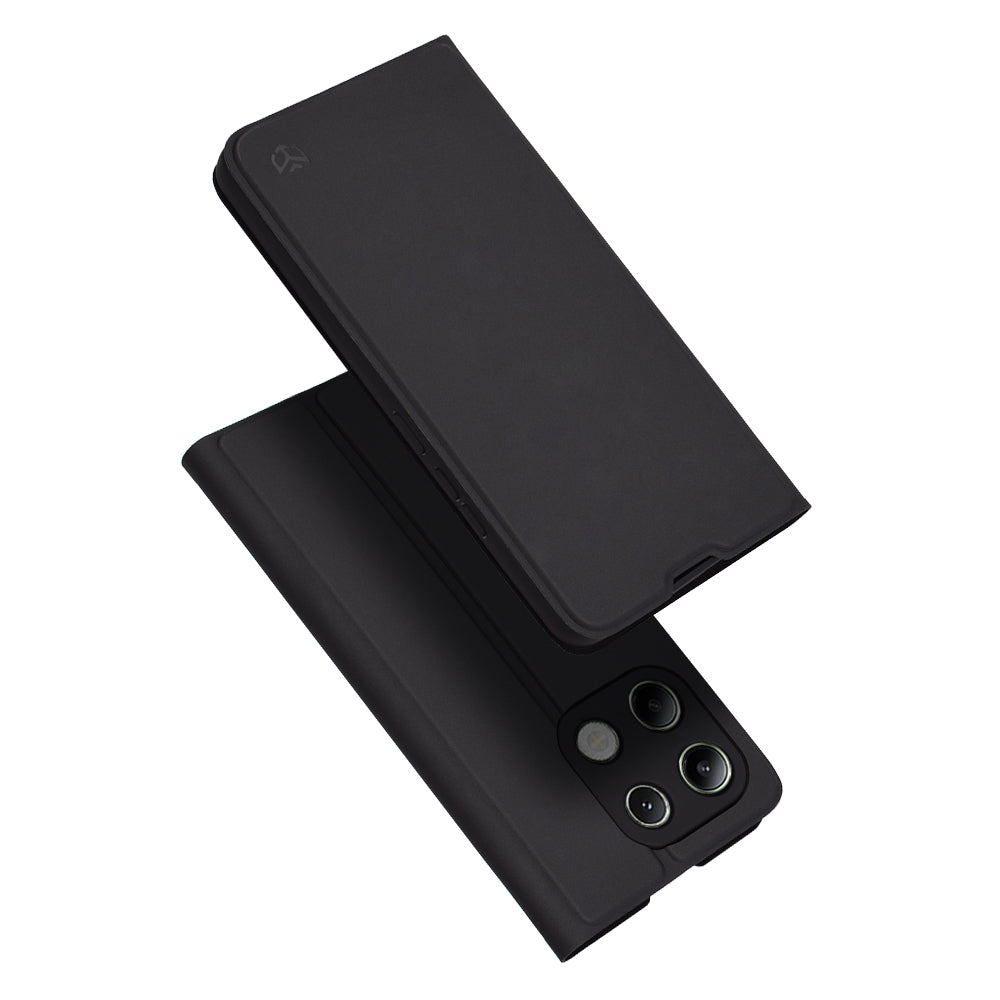 Pouzdro pro Xiaomi Redmi Note 13 4G, Techsuit, Magskin Book, Černé