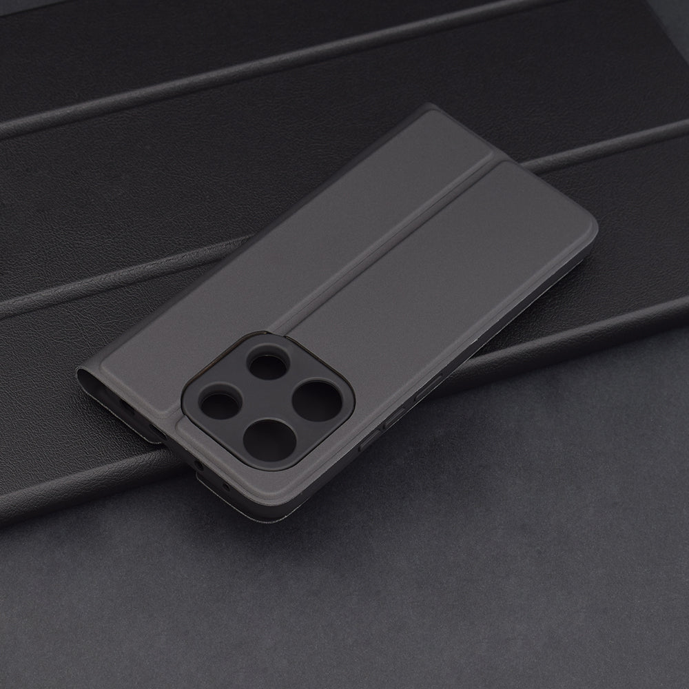 Pouzdro pro Xiaomi Redmi Note 13 4G, Techsuit, Magskin Book, Černé