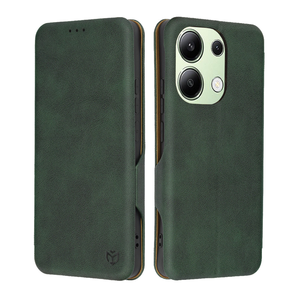 Pouzdro pro Xiaomi Redmi Note 13 4G, Techsuit, Safe Wallet Plus, Zelené