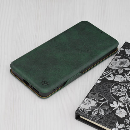 Pouzdro pro Xiaomi Redmi Note 13 4G, Techsuit, Safe Wallet Plus, Zelené