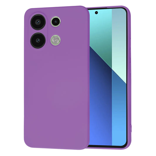 Pouzdro pro Xiaomi Redmi Note 13 4G, Techsuit, SoftFlex, fialové