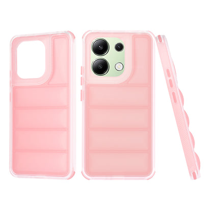 Pouzdro pro Xiaomi Redmi Note 13 4G, Techsuit, Wave Shield, růžové
