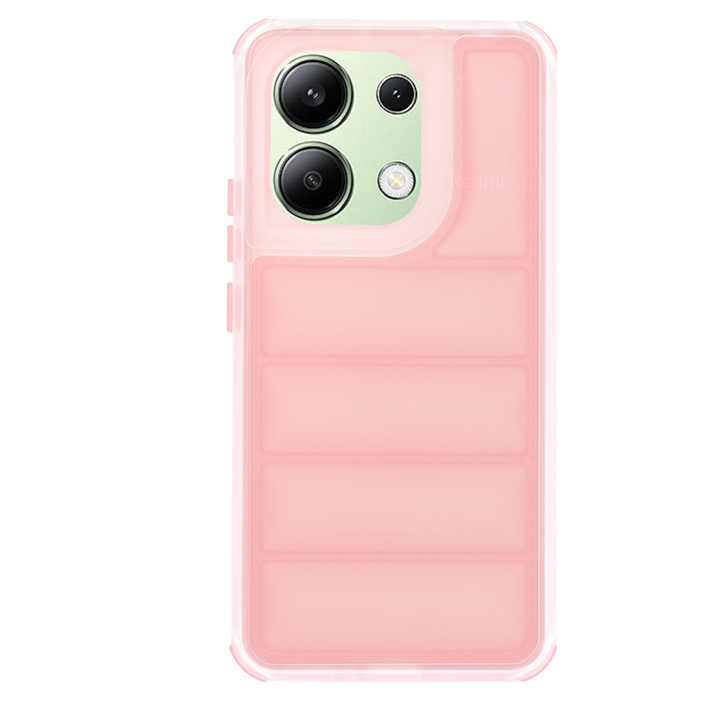 Pouzdro pro Xiaomi Redmi Note 13 4G, Techsuit, Wave Shield, růžové