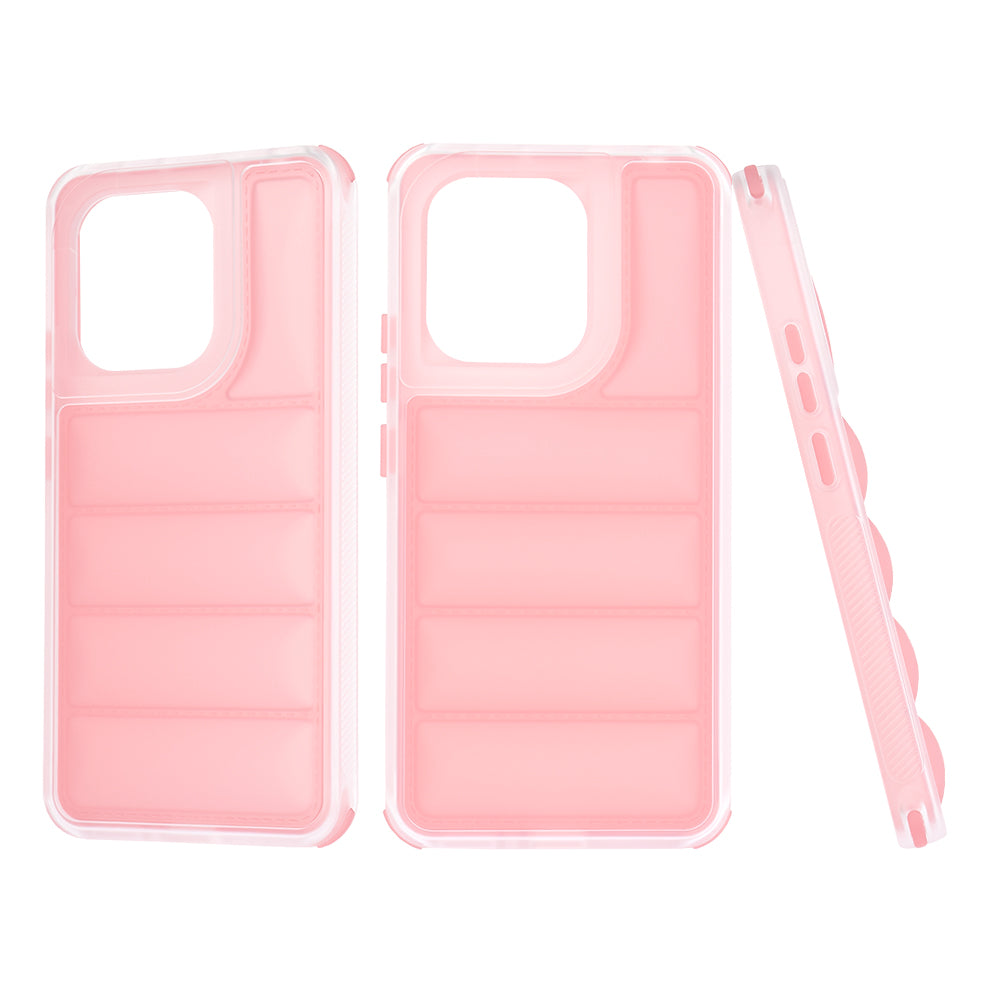 Pouzdro pro Xiaomi Redmi Note 13 4G, Techsuit, Wave Shield, růžové