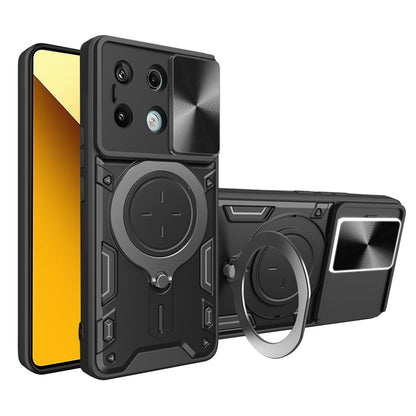 Pouzdro pro Xiaomi Redmi Note 13 5G, Techsuit, CamGuard Pro, Černé