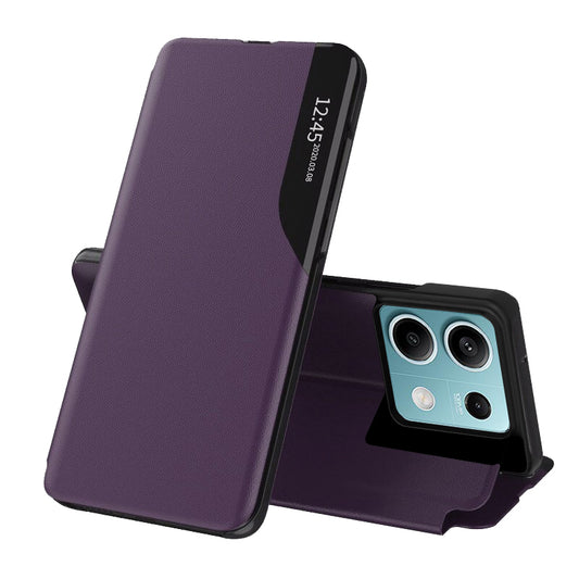 Pouzdro pro Xiaomi Redmi Note 13 5G, Techsuit, eFold, fialové