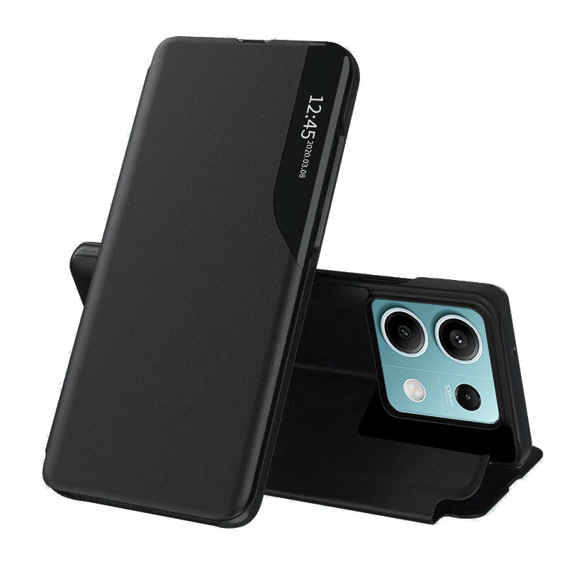 Pouzdro pro Xiaomi Redmi Note 13 5G, Techsuit, eFold, Černé