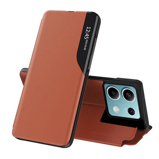 Pouzdro pro Xiaomi Redmi Note 13 5G, Techsuit, eFold, Oranžové