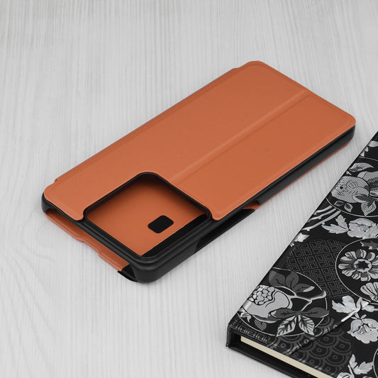 Pouzdro pro Xiaomi Redmi Note 13 5G, Techsuit, eFold, Oranžové