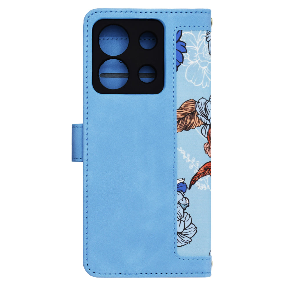 Pouzdro pro Xiaomi Redmi Note 13 5G, Techsuit, FlipCraft, Modré