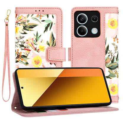 Pouzdro pro Xiaomi Redmi Note 13 5G, Techsuit, FlipCraft, Růžové